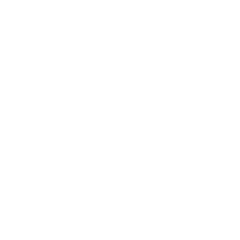 House with pillow insertion icon representing flat-packed adventure loungers designed to fill at home.